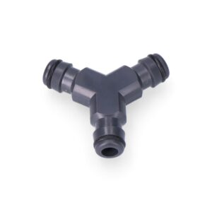 Manguito de derivación de 3 vías y unión rápida