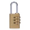 Candado de latón con combinación 21 mm