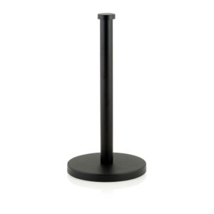 Portarrollos de metal negro ø16 x 32 cm