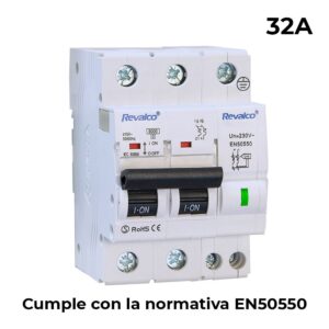 Iga 2p 32a c 10ka - proteccion contra sobretensiones permanente segun normativa en-50550