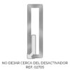 Pack 2000 etiquetas anti robo 3210 transparente 1,9x6,5cm 7223155 checkpoint