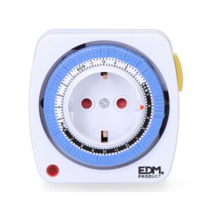 Programador diario analógico compacto economico 230 v 16 a