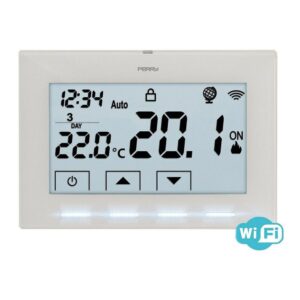 Cronotermostato wifi 230 v blanco