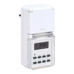 Programador digital semanal para exterior