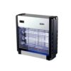 Mata insectos profesional eléctrico, cromo/negro, 2 x 6w - 30 m² - 25,5 x 9 x 26 cm