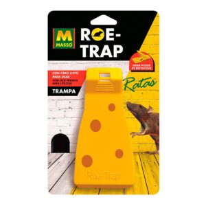Trampa para ratas con cebo roe-trap 14 x 7 x 7,5 cm