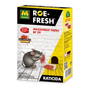 Cebo rodenticida roe-fresh caja 150 g