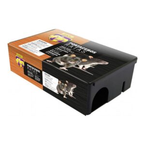 Portacebos ratas, fin, no contiene cebo 24,5 x 15 x 7,5 cm