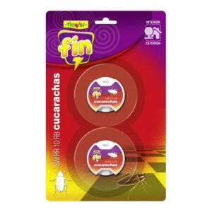 Trampa portacebo anticucarachas, formato gel, fin, blíster 2 uds x 4 g
