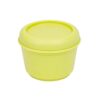 Recipiente para alimentos redondo serie sunset amarillo 0,25 l