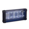 Mata insectos profesional eléctrico, color negro, 2 x 15w - 100 m² - 54,2 x 10 x 26,5 cm 340°