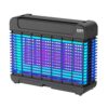 Mata insectos profesional electrónico con led, color negro, 10w - 100 m² - 31,6 x 10 x 26,3 cm