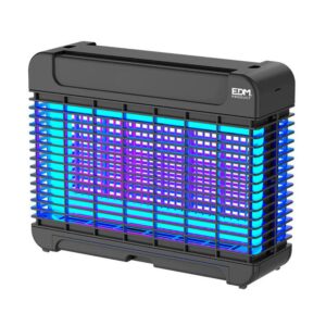 Mata insectos profesional electrónico con led, color negro, 10w 100 m² 31,6 x 10 x 26,3 cm