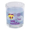 Vela insecticida vaso cristal, fin, lavanda,125 g
