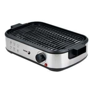 Parrilla eléctrica smokeless con extractor de humo 1800 w 44 x 27 x 10,5 cm