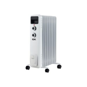 Radiador de aceite 2000 w con 9 elementos altura 60 cm