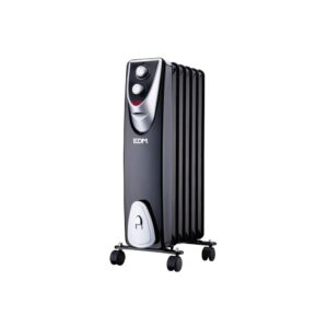 Radiador sin aceite 400 / 600 / 1000 w con 6 elementos modelo black edition