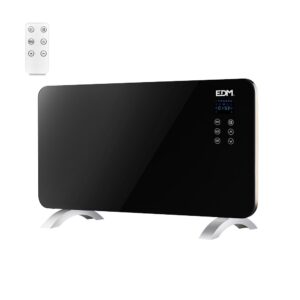 Convector con placa de cristal 1500 w