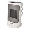 Calefactor vertical oscilante 1000 - 1500 w blanco