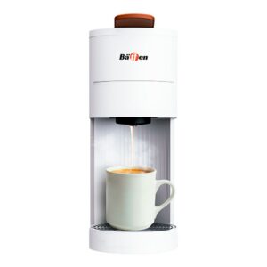 Cafetera multicap 4 en 1, 1400 w, blanca