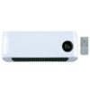 Calefactor de pared 1000/2000 w, blanco 42 x 10,5 x 17,5 cm