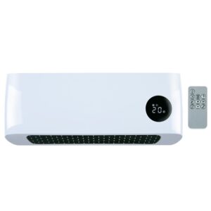 Calefactor de pared 1000/2000 w, blanco 42 x 10,5 x 17,5 cm