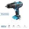 Taladro percutor atornillador brushless 20 v sin batería y cargador