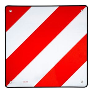 Panel v20 señal carga sobresaliente reflectante 500 x 500 mm