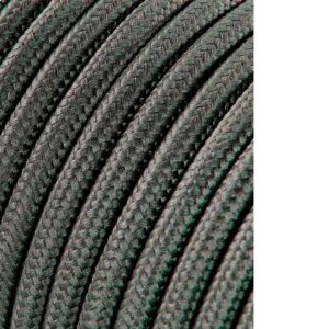 Carrete cable cordón tubular h03vv-f 2 x 0,75 mm² gris oscuro, 25 m