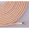 Cable de cuerda de yute tejida y enfundada 3 g 0,75mm 25m euro/m