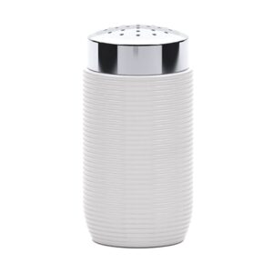 Salero de porcelana cromado 250 ml