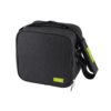 Porta alimentos walking business de poliester negro 23 x 22 x 13,5 cm