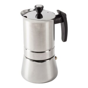 Cafetera moods sg-3593 de acero inoxidable 9 tazas
