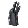 Juego de cuchillos 6 piezas + tacoma acero inox
