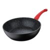 Wok aluminio forjado inducción toledo ø28 cm
