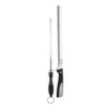 Cuchillo jamonero + chaira acero inox
