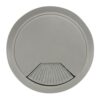 Tapón pasacables tpc01 ø60 x 22 mm gris, blister
