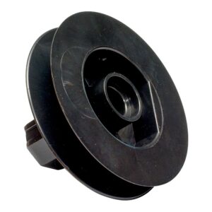 Polea plastico pr21 negro para rodamiento cinta 18 mm