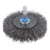 Cepillo de disco de alambre de acero ø75 x 16 mm