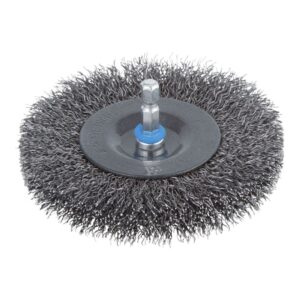 Cepillo de disco de alambre de acero ø100 x 16 mm
