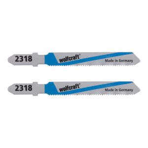 Hoja de sierra de calar hss 050 mm vástago t metal 2 uds