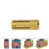 Taco de latón me m4 ø5 x 16 mm, caja 100 uds