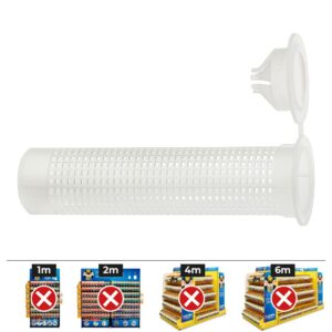 Tamiz de nylon 16 x 330 mm, caja 100 uds