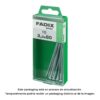 Caja m 10 unid. clavo cp acero 3,0x80mm fadix