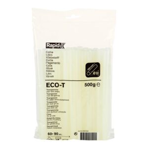 Barra de cola termofusible eco t, transparente, ø12 x 190 mm, 500 g