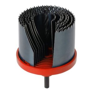 Juego de 7 coronas, ø26 - 63 x 50 mm