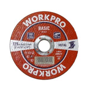 Disco de corte metal e inox t41, basic, ø125 x 1,0 x 22,2 mm