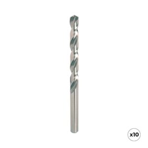 Broca hss4341 para metal, rectificada, ø6,00 x 93,00 mm, 10 uds