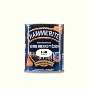 Esmalte metálico blanco liso brillante 750 ml