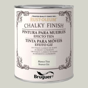 Rust-oleum chalky finish muebles blanco tiza 750 ml